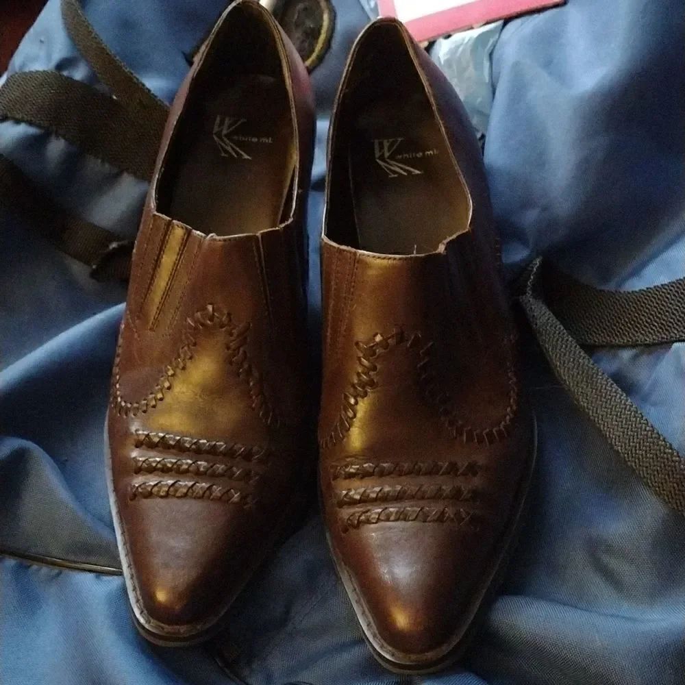 White mountain western booties